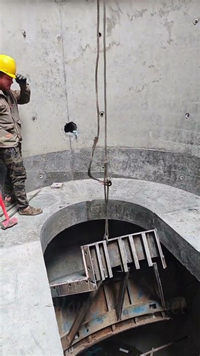 DEEP UNDERGROUND: The Intense Process Of Stripping Shaft Formwork! 🏗️🕳️
