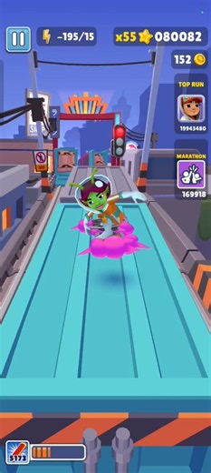 Wait For end 😱Alba🐰 SUBWAY SURFERS World tour Copenhagen 10 shorts #shortsfeed #subwaysurfers