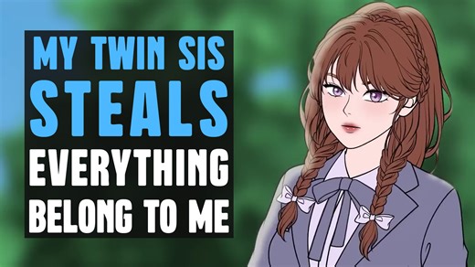 151 reactions | My twin sister steals everything belong to me #animation #animated #LDA #storytime #sharemystory | Rose Animation | Facebook