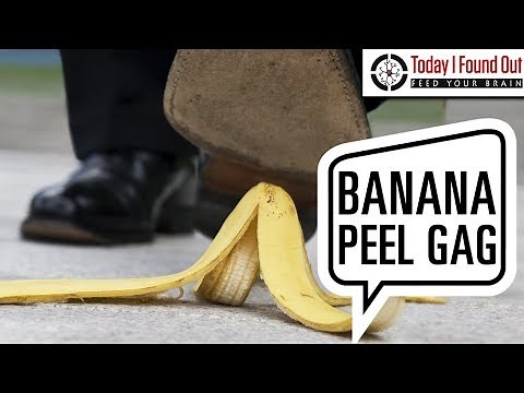 How Did the "Slipping on a Banana Peel" Comedy Gag Start?