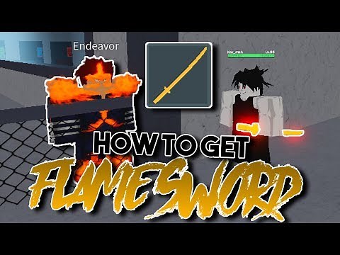 [CODE] HOW TO GET FLAME SWORD! | Hero Academia: Final Ember | ROBLOX