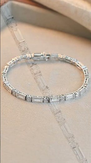 This Diamond Tennis Bracelet Hits Different 💎✨