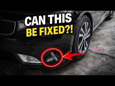 Can This Car Scratch Be Fixed? | Professional Repair Process