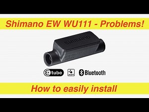 Problems Installing Shimano DI2 EW WU 111. Bluetooth Ant Module.