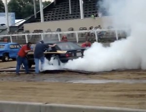 Classic YouTube: A 460 Mustang Cobra Burnout After Coming Back Home From Deployment - BangShift.com