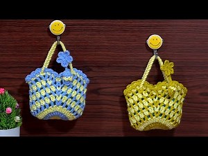 Beginner’s Guide to Crocheting a small Bag in No Time! || Simple & Trendy: A Step-by-Step Guide