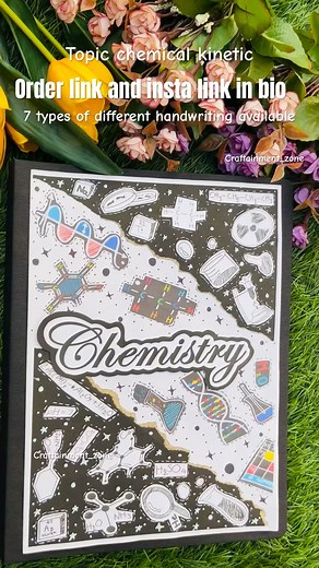 Class 12 Chemistry project file on chemical kinetic #cbseclass12 #class12chemistry #projectfile