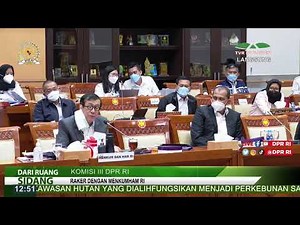 LIVE STREAMING - KOMISI III DPR RI RAKER DENGAN MENKUMHAM RI