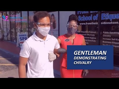 Escorting Lady to the Car | Gentleman Etiquettes for Escorting Lady to the Car & Seating Her