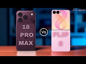 iPhone 18 Pro Max vs Samsung Galaxy Z Flip 8 ⚡ Foldable vs Flagship | Winner? 🏆