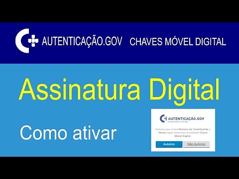 Chave Móvel Digital Como ativar a assinatura digital
