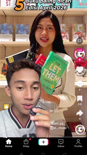 Alhamdulillah buku kami Quranic Law of Attraction menjadi salah satu buku yang paling dicari edisi April 2026 by Gramedia. Kami ucapkan terimakasih sebesar besarnya kepada teman teman semua yang sudah membeli buku kami 🤩🤩 #qloa #gramedia #topseller