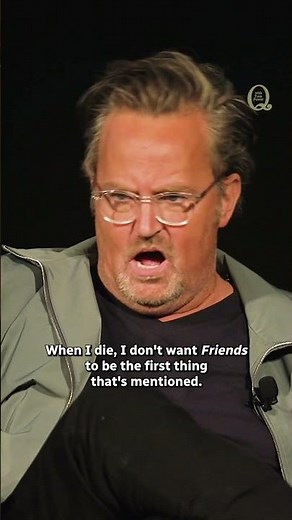 Matthew Perry tells Tom Power how he'd like to be remembered #podcast #interview #matthewperry