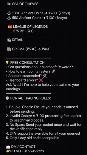 Sell Your Microsoft Rewards Gift cards Instantly with high Price ✅💯 #sellgiftcard #giftcard