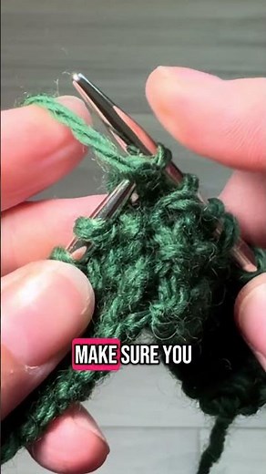 Tutorial: Moss Stitch #knittingtutorial #knitwithme #knitting #learntoknit #knittinginspiration
