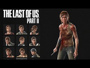 The Last of Us 2 Unlocked All Characters Models - Showcase (In-Depth Details)
