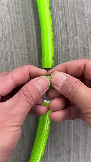 How To Make A Secure Hose Pipe Joint | Easy Water Connector Installation #shorts #pipe #tricks