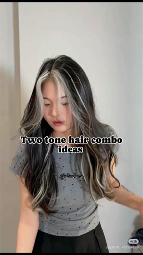 Divas Here on Instagram: "Two tone hair combos 4u 🎀 . . . . . #haircombos #haircombo #tonedhair #hair #igreelsnew"