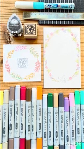 COPIC ciao とトレーシングペーパー #文房具