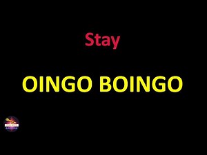 Oingo Boingo - Stay (Lyrics version)