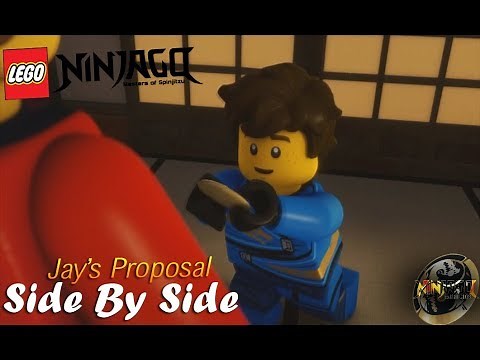 Ninjago Jay's Proposal Side by Side