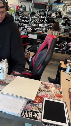 JOANN COME HOME THE KIDS MISS YOU. but until then…. enjoy my cathedral mesh I designed 🖤