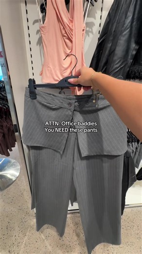 Shop Glassons Pinstripe Tailored Skirt Pant Now!