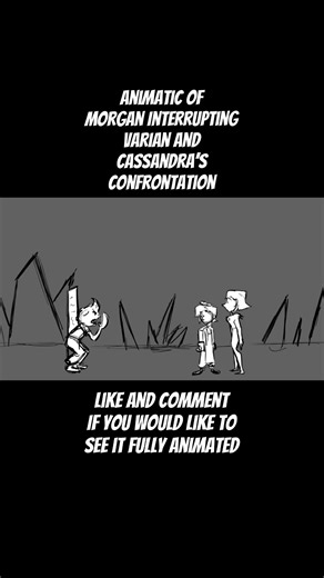 @Morgan_Reacts Interrupts Varian and Cassandra’s Confrontation- Animatic #shorts #tangledtheseries