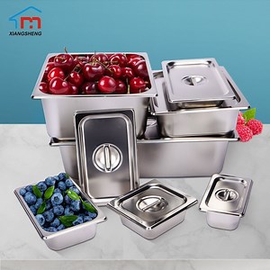 [Hot Item] Xiangsheng Stainless Steel Gastronorm Pan Hotel American Style Gn Pan