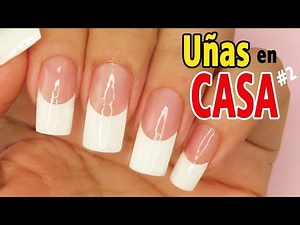 FALSE Nails at Home #2 💗FRENCH Nails Without lamp! and HOW TO REMOVE THEM