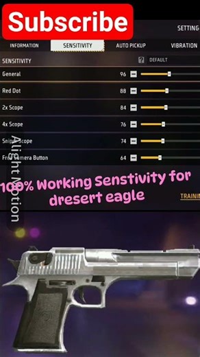 100% working Trick for headshot👍 Ft dresert eagle👀