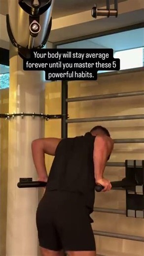 5 habits you need to know 👇🏼 Your body will stay average until you master these 5 powerful
