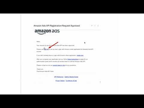 Connect with Amazon Ads API