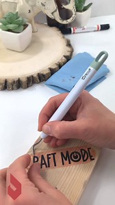 Spring cleaning can usually bring some good and maybe a little bad. Cobwebs and hiding dirt, maybe broken items or storage collectibles. Rediscoveries! New items that are actually old craft supplies! Well then you're probably ready to join #ScorchMarker in going Craft Mode with this craft. So simple and easy, anyone can do it! If you've tried a wood burning marker, you know just how easy it is to get crafting. What is your go to craft for Springtime? | Scorch Marker