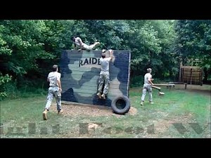 Adairsville JROTC Raiders Obstacle Course