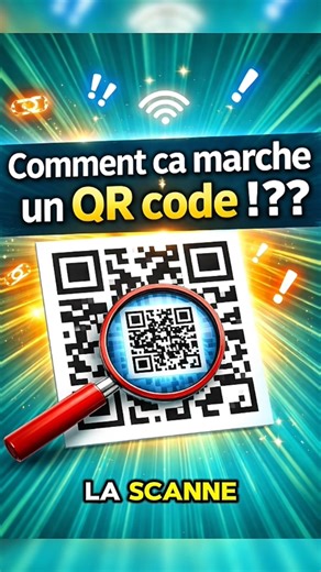 Le QR code expliqué simplement #futur #qrcode #qr #scanner