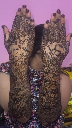 My beautiful bride🦋❤️ #mehrajkhan #mehrajmehindidesign #trendingsong #trendingsong