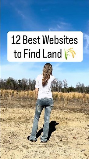 12 Best Websites to Find Land (Save This 📌)