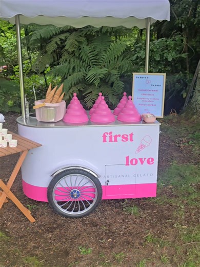 Wedding Day Gelato Cart: Sweet Treats for Love