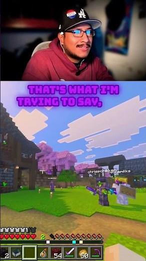 The Hub" minecraft realm w/ friends PT.7 #minecrafthumor #minecraft #minecraftsurvival #gaming #lol