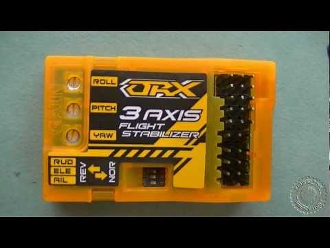 HobbyKing Orange RX 3-Axis Flight Stabilizer Gyro System - Part 1 of 3 - good for FPV or Jets