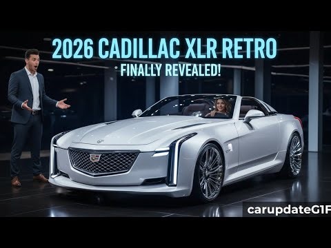 2026 CADILLAC XLR RETRO | CLASSIC STYLE MEET's MODERN LUXURY