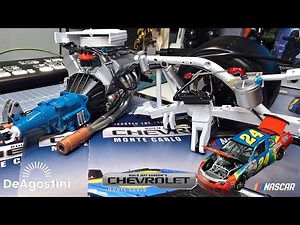Build Jeff Gordon's Chevrolet Monte Carlo NASCAR 1:8 Scale - Pack 5 - Stages 15-20