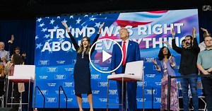 Trump Plays Music After Medical Emergencies Derail Town Hall