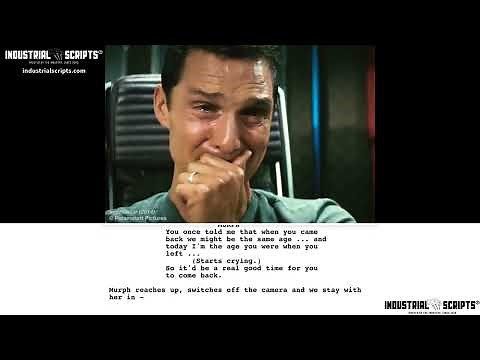 Classic Movie Scenes: INTERSTELLAR (2014) // Years of Messages // Script-to-Screen