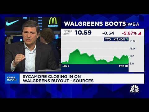 Faber Report: Sycamore closing in on Walgreens buyout, sources say
