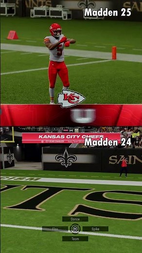 Madden NFL 25 vs. 24 Comparison | PlayStation 5 #madden25 #ps5