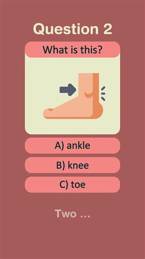 How many body parts can you guess correctly? #challenge #learning