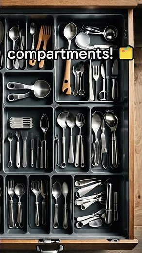Silverware Drawer Organizer ✨ Expandable Utensil Tray for a Tidy Kitchen 🏠 | Amazon Finds