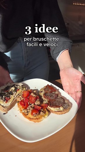 3 Idee Gustose per Bruschette Veloci